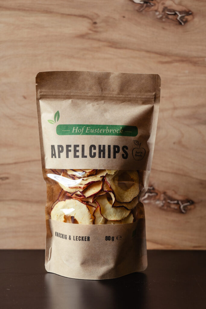 Hof Eusterbrock.de Apfelchips Ausm Brock
