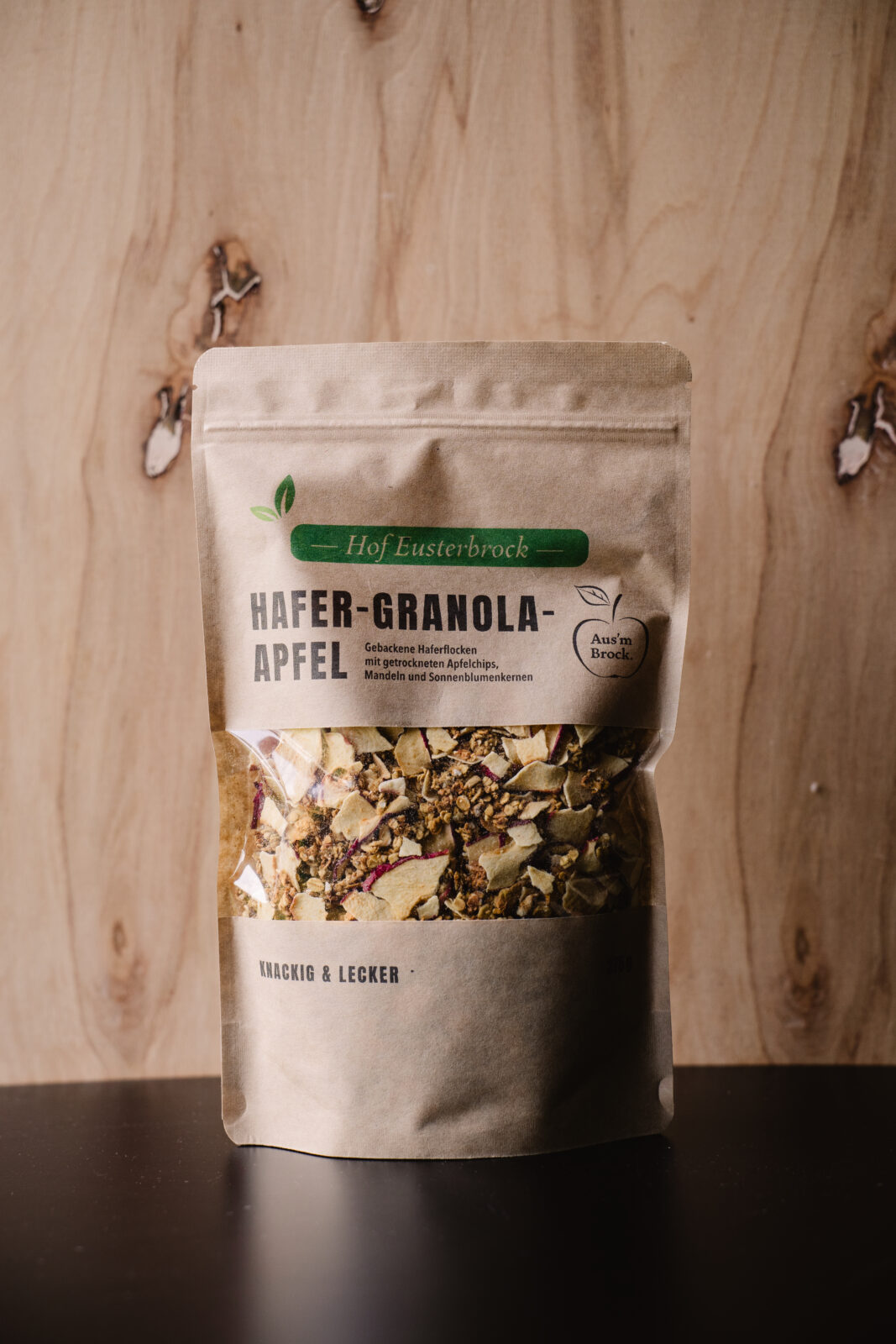 Hafer Granola Apfelchips